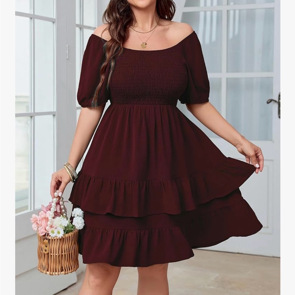 Shestar Burgundy Top 3XL